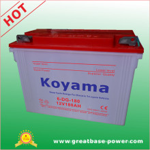 Deep Cycle Tricycle Dry Battery 180ah 12V